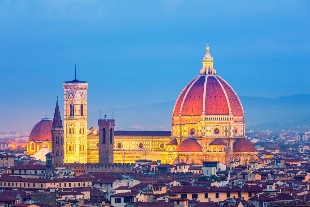 Catedral de Santa Maria del Fiore (el “Duomo”), La Historia, La Cúpula de la catedral, El Interior Catedral de Santa Maria del Fiore (el “Duomo”), La Historia, La Cúpula de la catedral, El Interior