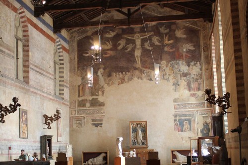 Iglesia de Santo Spirito, El interior, El Crucifico de Miguel Ángel -  